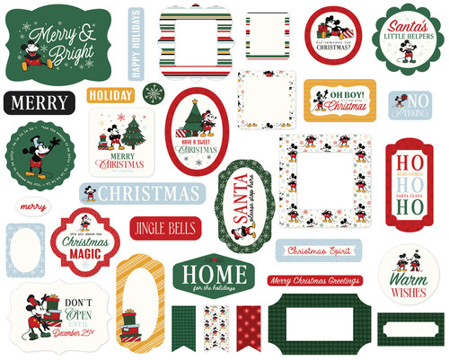 Echo Park Ephemera-Mouse And Me Christmas - 5A003W2Q-1HRQ4