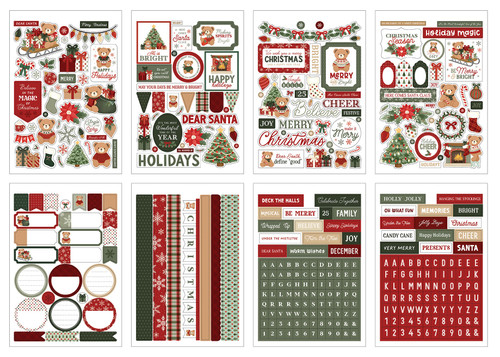 Carta Bella Sticker Book-Have A Beary Christmas - 5A003W1V-1HRLY