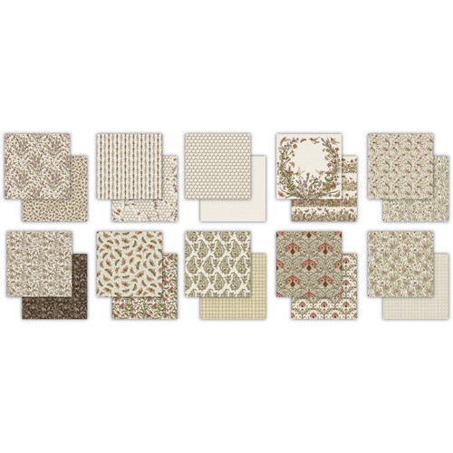 Craft Consortium Double-Sided Paper Pad 6"X6" 40/Pkg-Vintage Summer - 5A003VFZ-1HR95