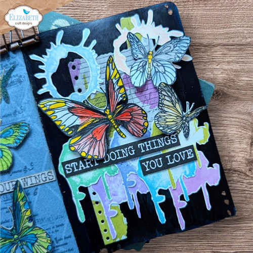 Elizabeth Craft Stamp & Die Set-Where Wings Wander - 5A003WP8-1HS9L