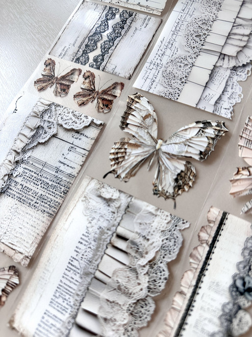 Torn Pape 3D Gloss PET Tape 6m-Butterflies and Journals - 5A003XM4-1HSP0 Torn Pape 3D Gloss PET Tape 6m-Butterflies and Journals - 5A003XM4-1HSP0