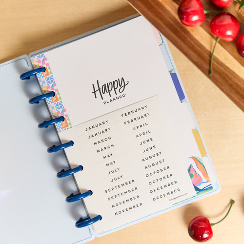 THP Deluxe Mini 12 Month Disc Bound Undated Planner-Sunshine Splash - 5A003K70-1HFJZ THP Deluxe Mini 12 Month Disc Bound Undated Planner-Sunshine Splash - 5A003K70-1HFJZ