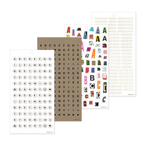 Happy Planner Sticker Value Pack 30/Sheets-Lovely Letters - 5A003K6H-1HFJ2