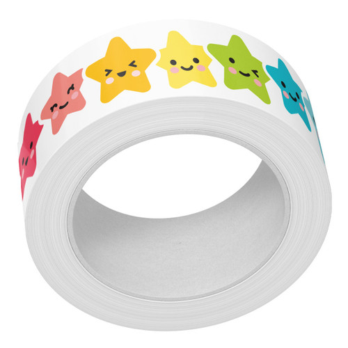 Lawn Fawn Fundamentals Washi Tape-Happy Stars - 5A003VC7-1HR5B - 783385669412