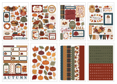 Carta Bella Sticker Book-Here Comes Autumn - 5A003VWQ-1HRD0