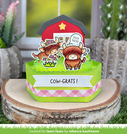 Lawn Fawn Stamps-Highland Cows! - 5A003VBX-1HR58