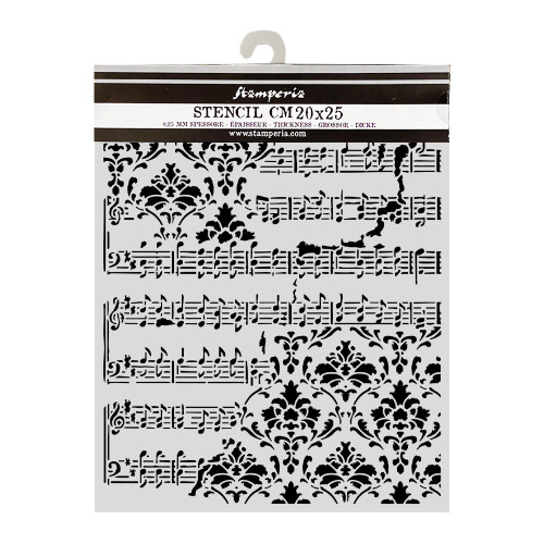 Stamperia Stencil 7.87"X9.84"-Score and Frize - 5A003TCW-1HQ9Q - 5993110052791