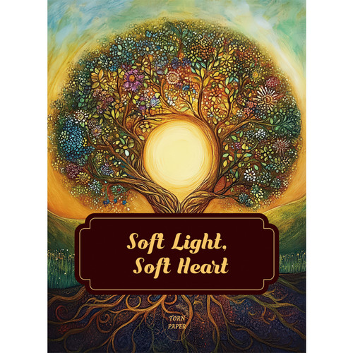 Torn Paper Scrapbooking A5 Size-Soft Light, Soft Heart - 5A003XN1-1HSNX - 8800325562908
