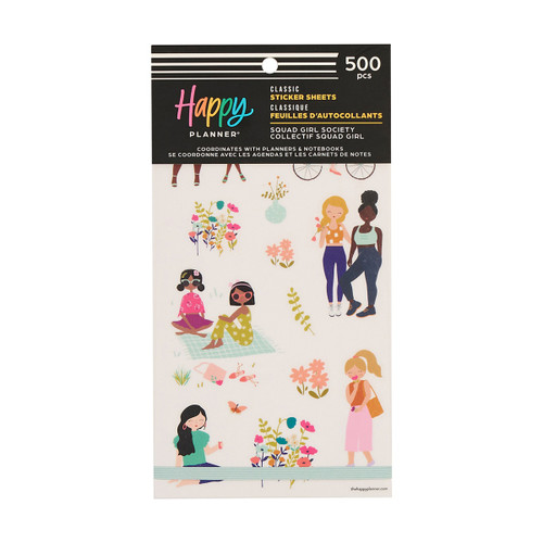 Happy Planner Sticker Value Pack 30/Sheets-Squad Girl Society - 5A003K6N-1HFJ6 - 673807825741