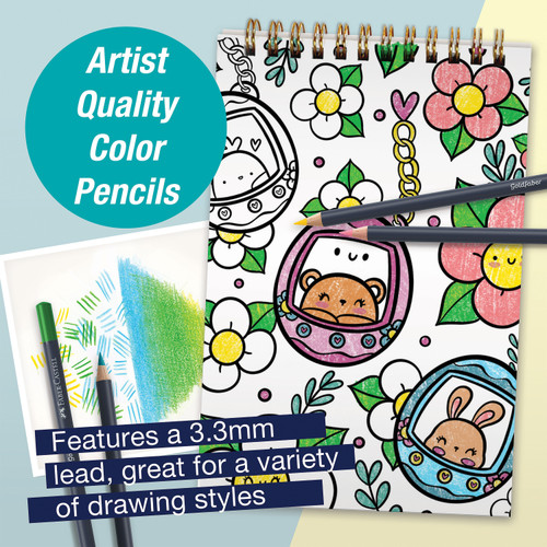 Faber Castell Creative Studio-Learn To Draw Kawaii World Set-Learn To Draw - 5A003R1K-1HMKB