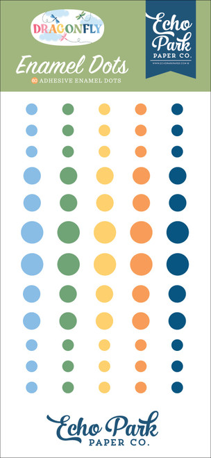 Echo Park Enamel Dots-Dragonfly - 5A003WDQ-1HS0T - 810220753330