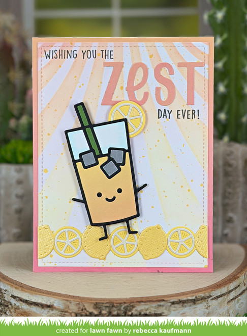 Lawn Cuts Custom Craft Dies-Lemon Border - 5A003VCZ-1HR57