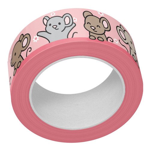 Lawn Fawn Fundamentals Washi Tape-Happy Mice - 5A003VBR-1HR4B - 783385670241