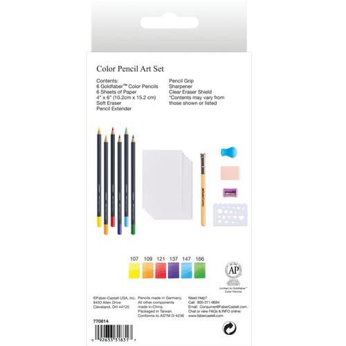 Faber Castell Creative Studio-Art Set-Set of 12-Art Set - 5A003R1D-1HMKY