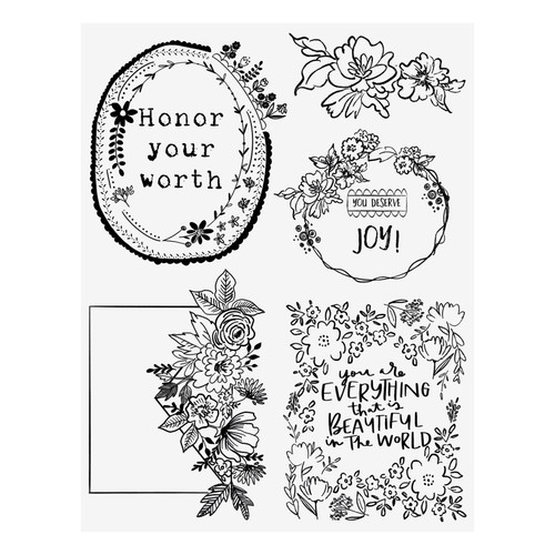 2 Pack - Dura-Lar Prints-Floral - 5A003VFD-1HR5T