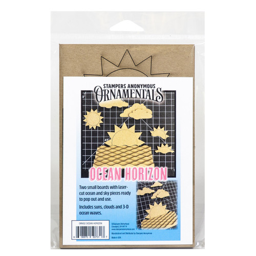 Tim Holtz Idea-Ology Chipboard-Ocean Horizon - 5A003VD9-1HR34 - 608870507317