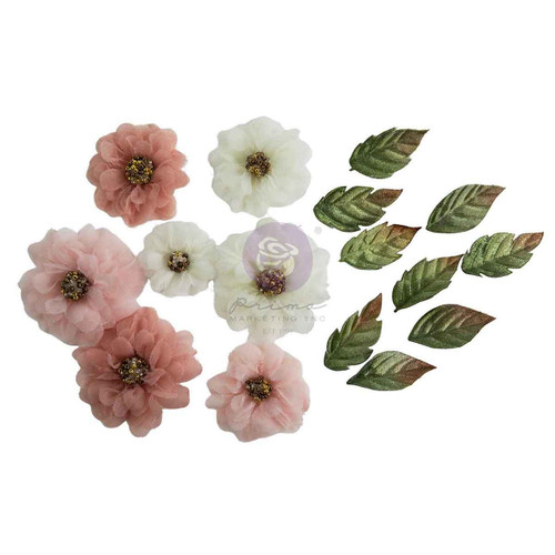 3 Pack - Prima Paper Flowers 14/Pkg-Sheer Beauties - 5A003T3F-1HPHP - 655350684761