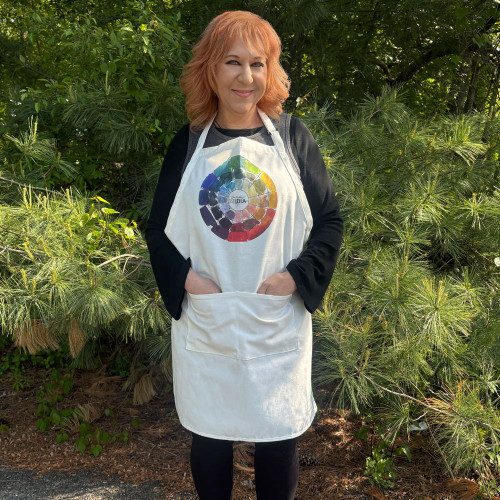 Dina Wakley MEdia Color Theory Apron-White - 5A003V3R-1HQVR