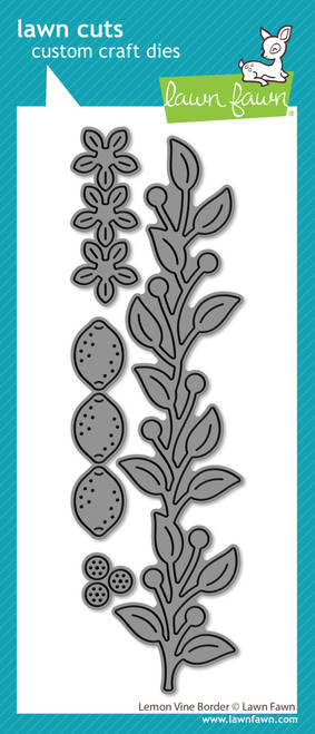 Lawn Cuts Custom Craft Dies-Lemon Vine Border - 5A003VC5-1HR42 - 783385668361