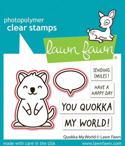 Lawn Cuts Custom Craft Dies-Quokka My World - 5A003VBS-1HR3T