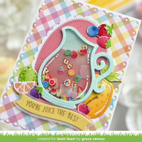 Lawn Fawn Fundamentals Tiny Treasures-Mixed Fruit Clay Pieces - 5A003VC2-1HR40 Lawn Fawn Fundamentals Tiny Treasures-Mixed Fruit Clay Pieces - 5A003VC2-1HR40