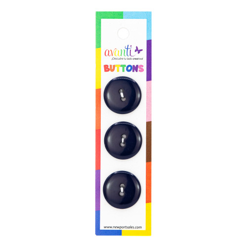 12 Pack - Avanti Carded 2-Hole Blazer Buttons 3/Card-White - 5A003R4C-1HMQS - 700332631476