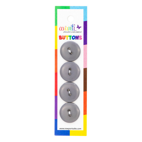 Avanti Carded 2-Hole Blouse Buttons 4/Card-White - 5A003R4Y-1HMRJ - 700332612864