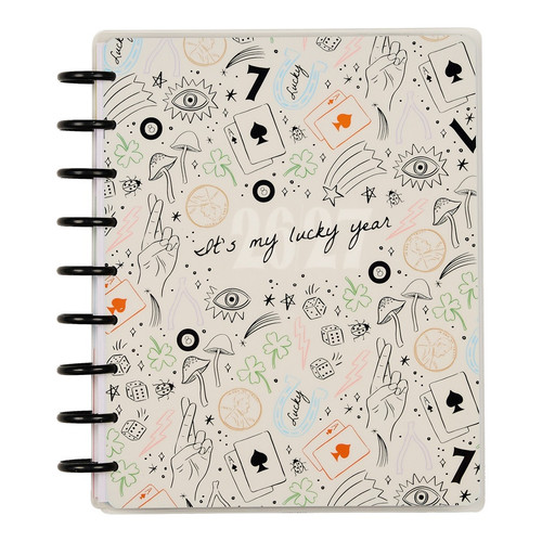 Happy Planner 18-Month Classic Disc Bound Planner-Lucky Day Charmed - 5A003GWD-1HBZ2