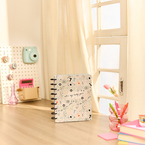 Happy Planner 18-Month Classic Disc Bound Planner-Lucky Day Charmed - 5A003GWD-1HBZ2