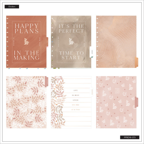 Happy Planner 18-Month Big Disc Bound Planner-Dune Hues - 5A003GWP-1HBZT