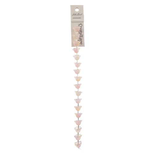 3 Pack - John Bead Crystal Lane DIY Flower Bead Strand 7" 17/Pkg-Flower, Pink & Yellow Mix - 5A003QR0-1HLRP - 665772312012