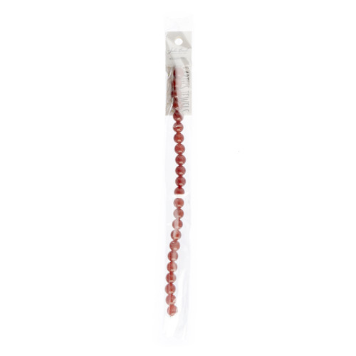 3 Pack - John Bead Semi-Precious 8mm 8"-Carnelian Dyed - 5A003QK4-1HLPF - 665772127944