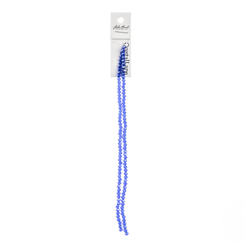 3 Pack - Crystal Lane DIY Rondelle 2 Strand 7" 3x4mm-Sapphire - 5A003QFY-1HM15 - 665772190412