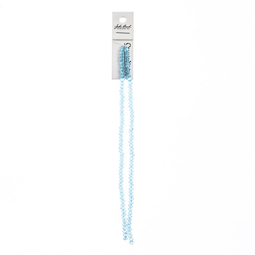 3 Pack - Crystal Lane DIY Rondelle 2 Strand 7" 3x4mm-Blue - 5A003QNN-1HLPY - 665772190238