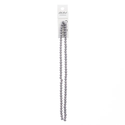 3 Pack - Crystal Lane DIY Rondelle 2 Strand 7" 4x6mm-Grey - 5A003QL8-1HLNC - 665772191082