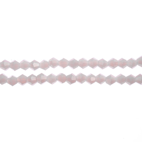 3 Pack - John Bead Crystal Lane DIY Bicone 2 Strand 7" 6mm-Opaque Mauve - 5A003QNF-1HM2M