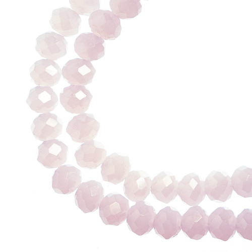 3 Pack - Crystal Lane DIY Rondelle 2 Strand 7" 4x6mm-Pink - 5A003QL8-1HM36