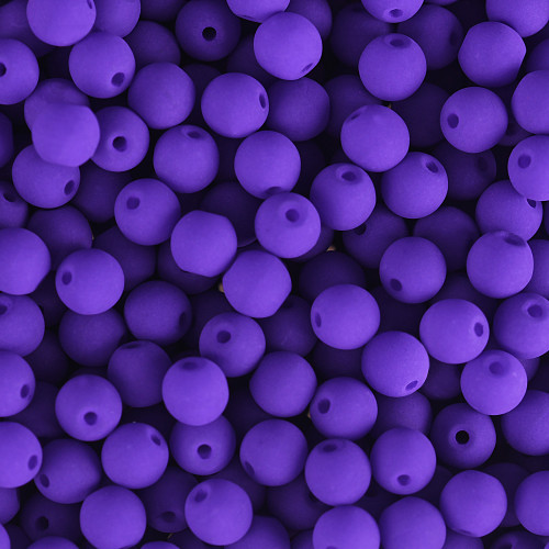 3 Pack - John Bead Czech Glass Alabaster Beads Strand 6mm 30/Pkg-Velvet Violet - 5A003QGN-1HLP4