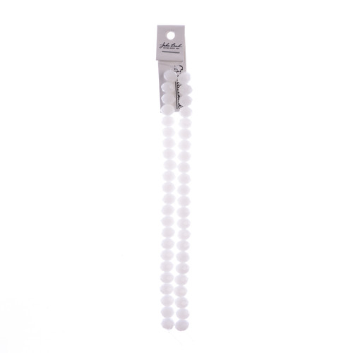 3 Pack - Crystal Lane DIY Rondelle 2 Strand 7" 8x10mm-White Matt - 5A003QPM-1HLSW - 665772191693