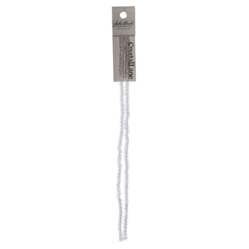 3 Pack - Crystal Lane DIY Rondelle 2 Strand 7" 4mm-White - 5A003QFN-1HLTH - 665772339279