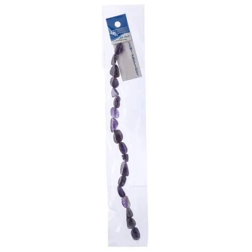 3 Pack - John Bead Semi-Precious Amethyst Nugget 8X12mm 8"-Natural - 5A003QJK-1HLN6 - 665772120662