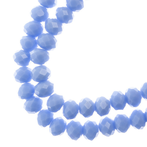 3 Pack - Crystal Lane DIY Rondelle 2 Strand 7" 4x6mm-Periwinkle - 5A003QL8-1HLZT