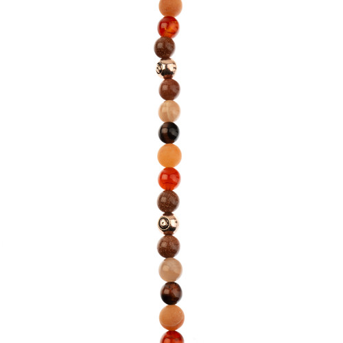 3 Pack - John Bead Solar System Strand 8mm Round 7"-Sun - 5A003QLK-1HLZV
