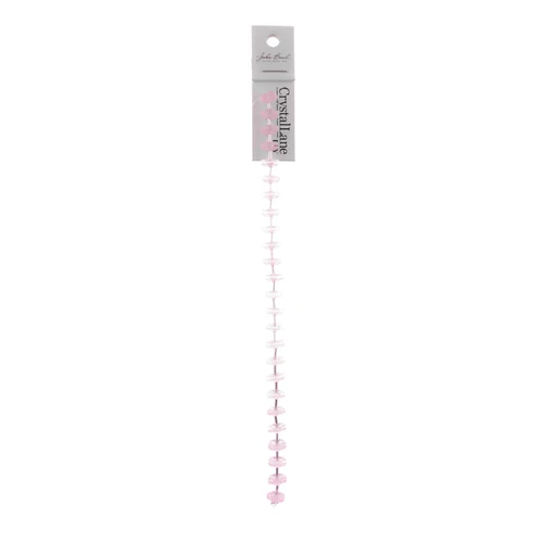 3 Pack - John Bead Crystal Lane DIY Flower Bead Strand Flower Cap 7"-Flower Cap, Opaque Pink - 5A003QM8-1HLZD - 665772312050