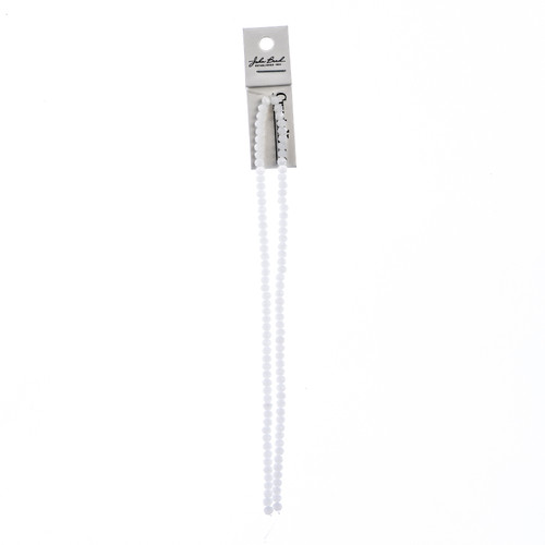 3 Pack - Crystal Lane DIY Rondelle 2 Strand 7" 3x4mm-White Matt - 5A003QNN-1HLZW - 665772189959