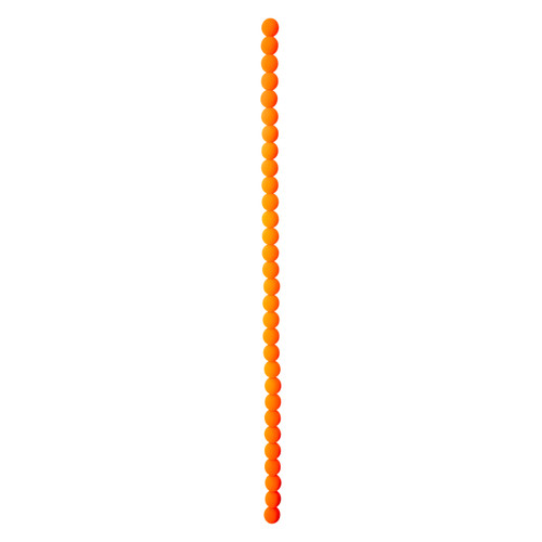 3 Pack - John Bead Czech Glass Alabaster Beads Strand 6mm 30/Pkg-Velvet Neon Orange - 5A003QLY-1HLMN - 665772333253