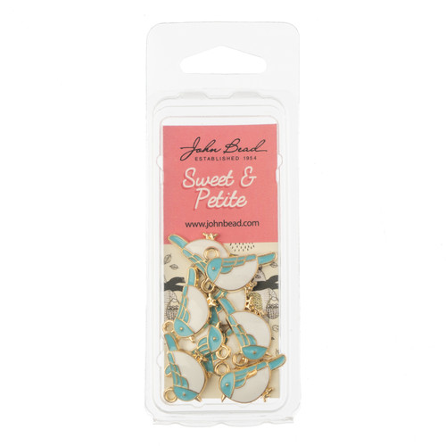 3 Pack - John Bead Sweet & Petite Charms 8/Pkg-Birdie - 5A003LZX-1HH35 - 665772322592