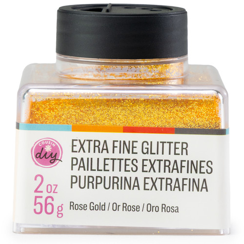 4 Pack - CousinDIY Glitter Stacker 2oz-Rose Gold - 5A002XQ8-5152 - 191648186185