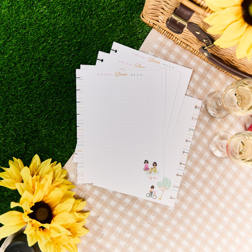 4 Pack - Happy Planner Classic Fill Paper-Squad Goals - 5A003GVL-1HBXS