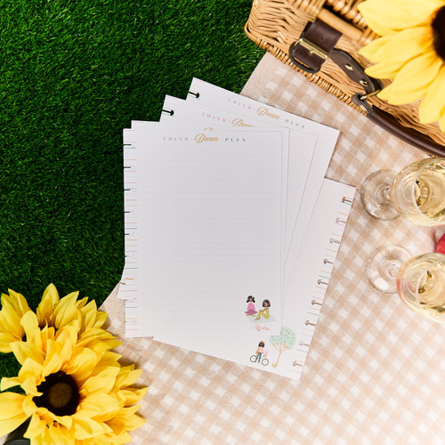 4 Pack - Happy Planner Classic Fill Paper-Squad Goals - 5A003GVL-1HBXS